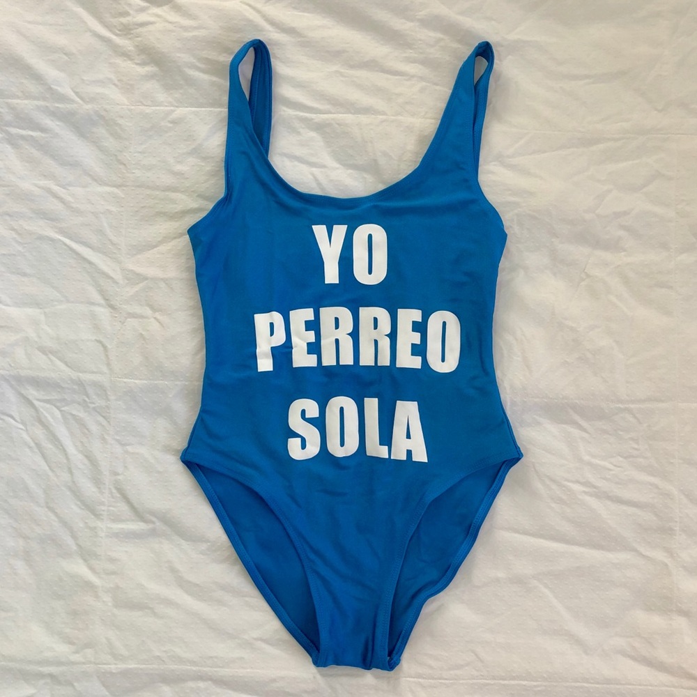 YO PERREO SOLA from Bad Bunny song swimsuit